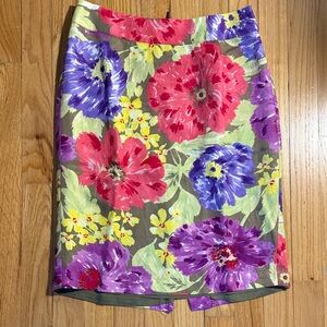 Floral Women's Pencil Skirt